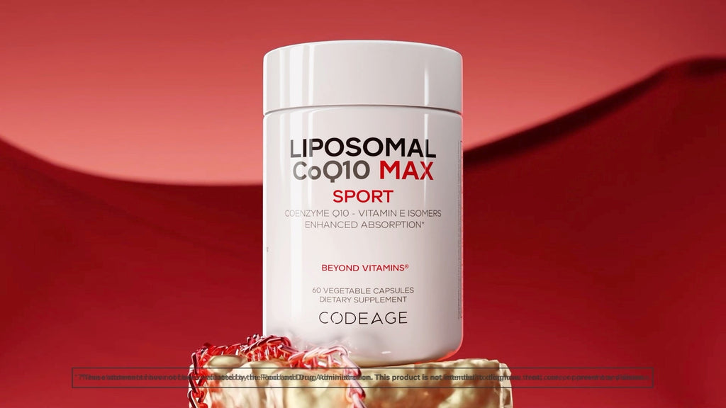 Capsule liposomale CoQ10 Max avec isomères de vitamine E