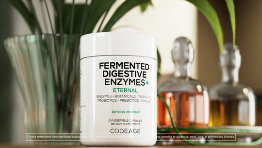 Digestive Enzymes, Probiotics, and Botanicals like Ginger and Turmeric