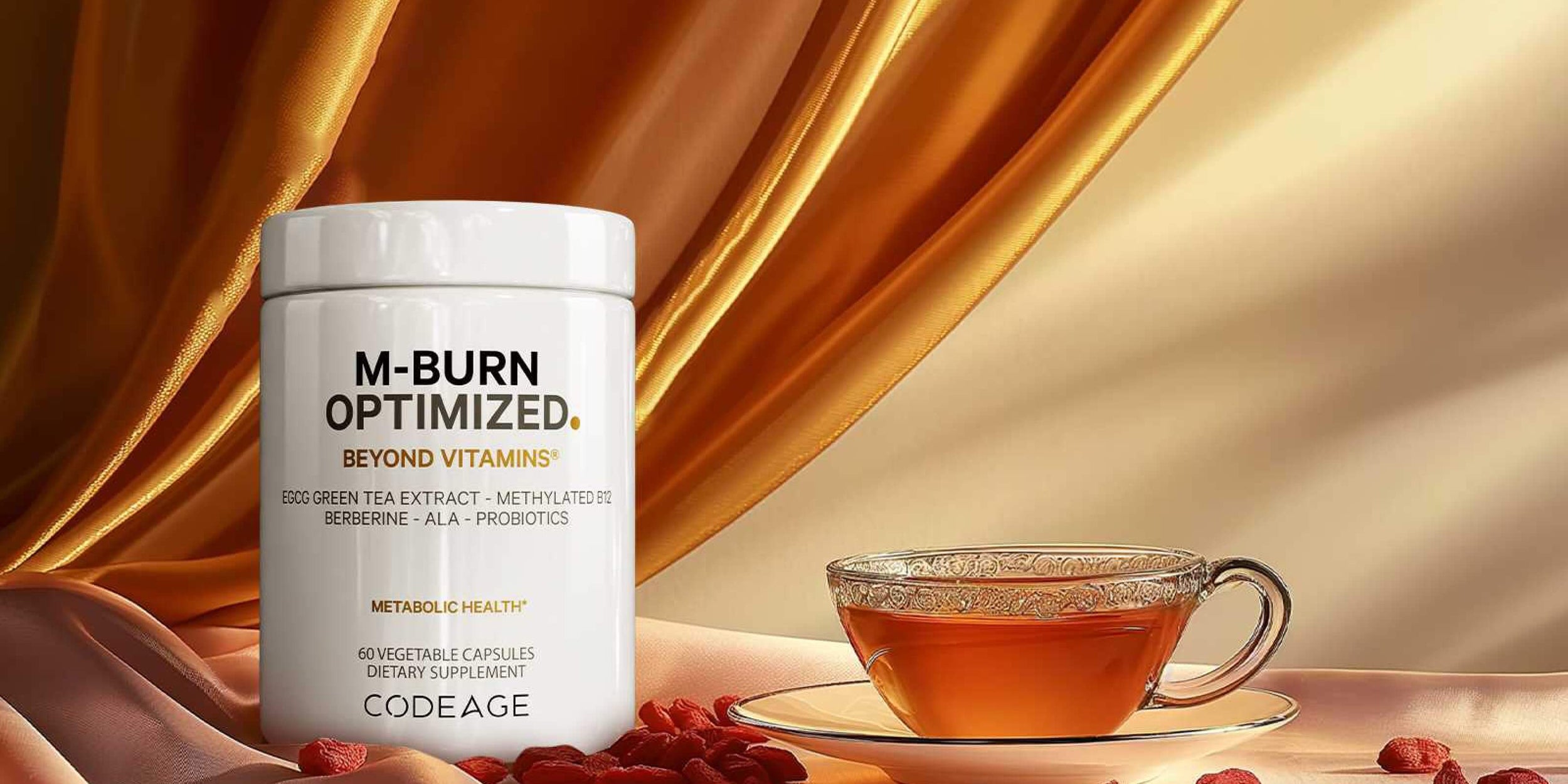 Codeage M-Burn Optimized Supplements 