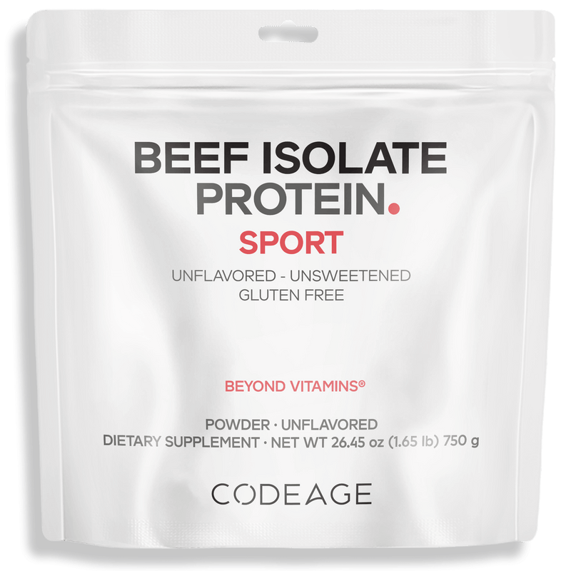 Codeage Beef Isolate Protein Powder Supplement