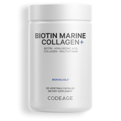 Wild Caught Biotin Marine Collagen Peptides Capsules