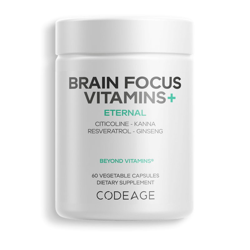 Codeage Brain Focus Vitamins Supplement Formula