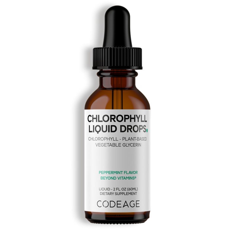 Codeage Chlorophyll Liquid Drops Supplements Vegan Water Drinking