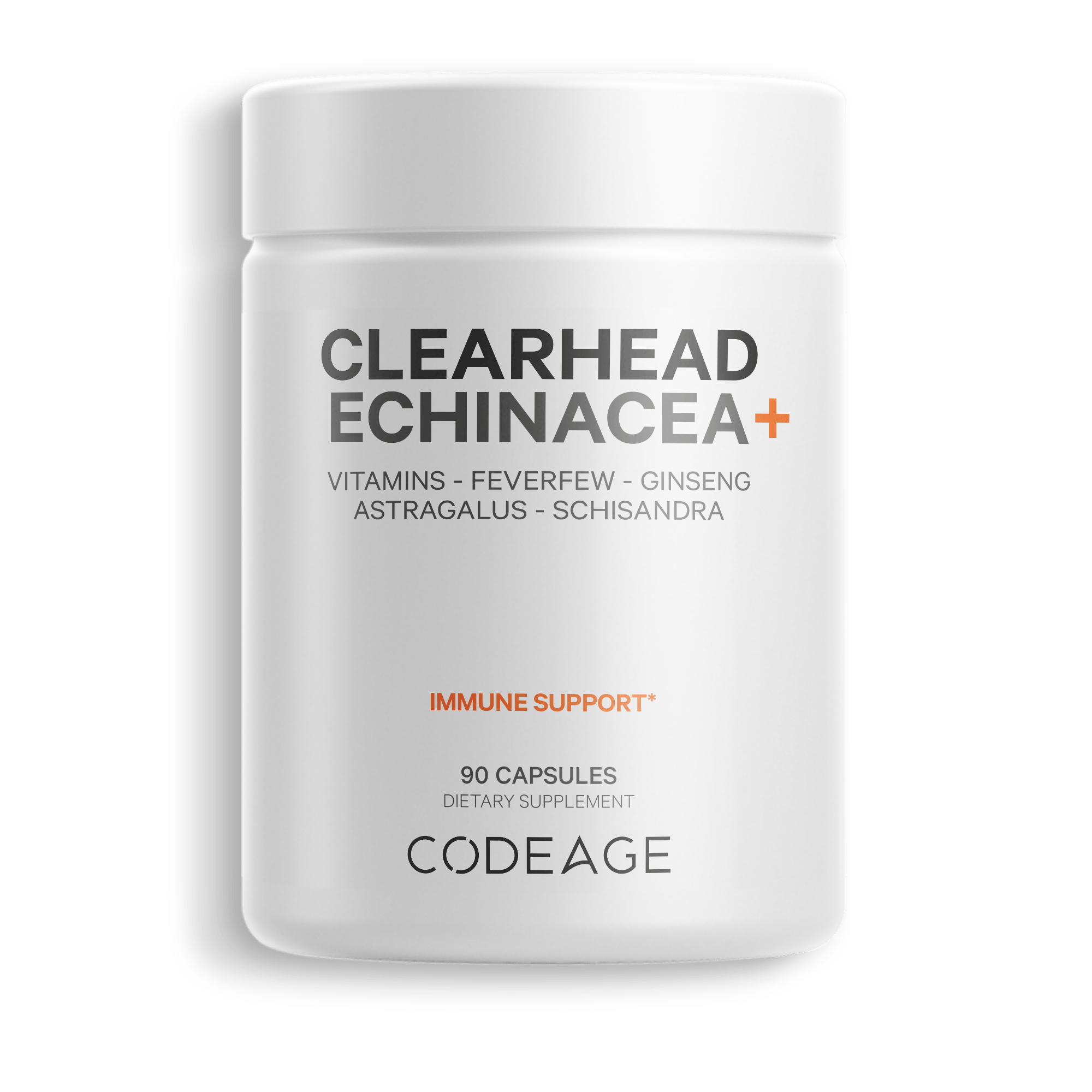 Codeage Clearhead Echinace Supplement Formula Capsule Ginseng Schisandra Coptis Feverfew