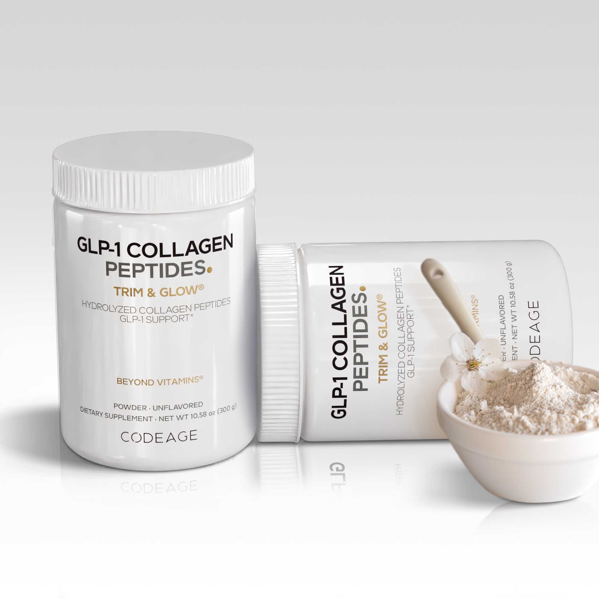 Codeage GLP-1 Collagen Peptides Powder