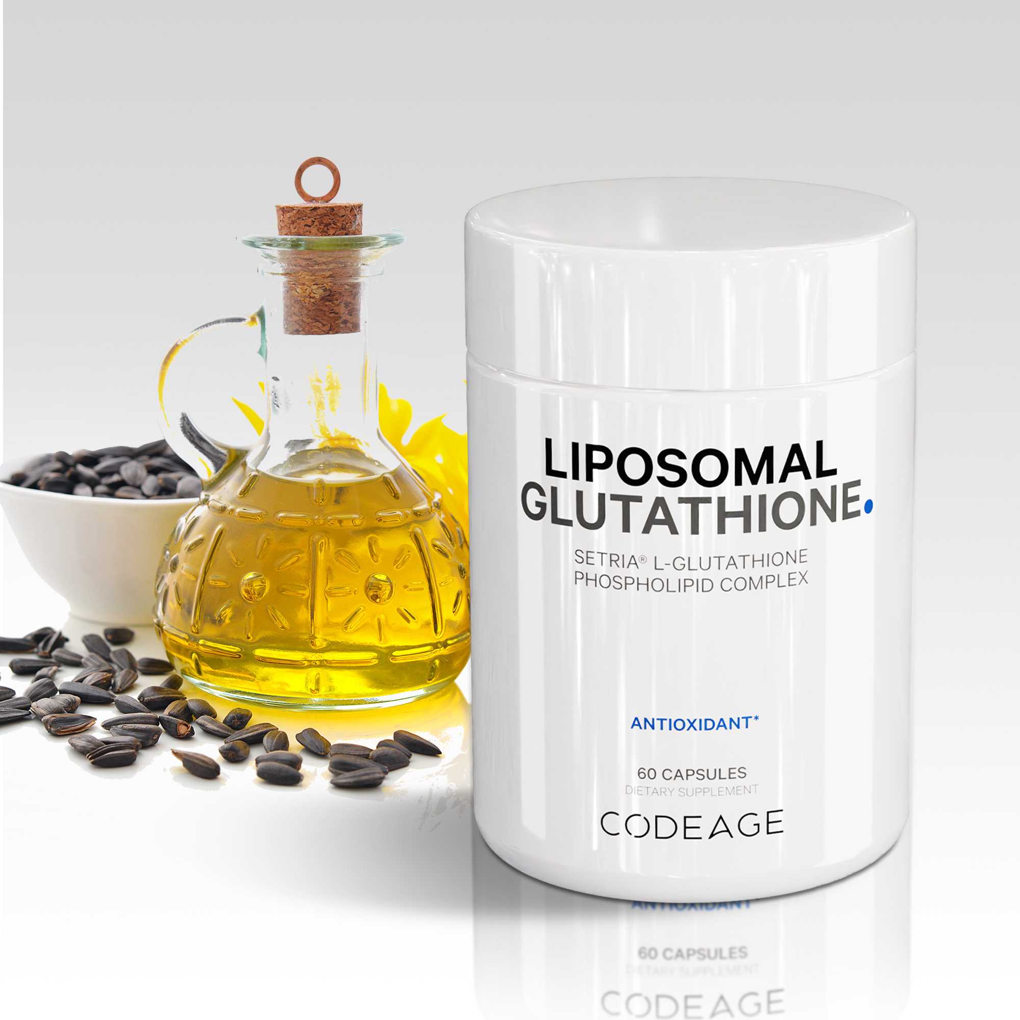 Codeage Liposomal Glutathione Supplement  Setria Glutathione l-glutathione