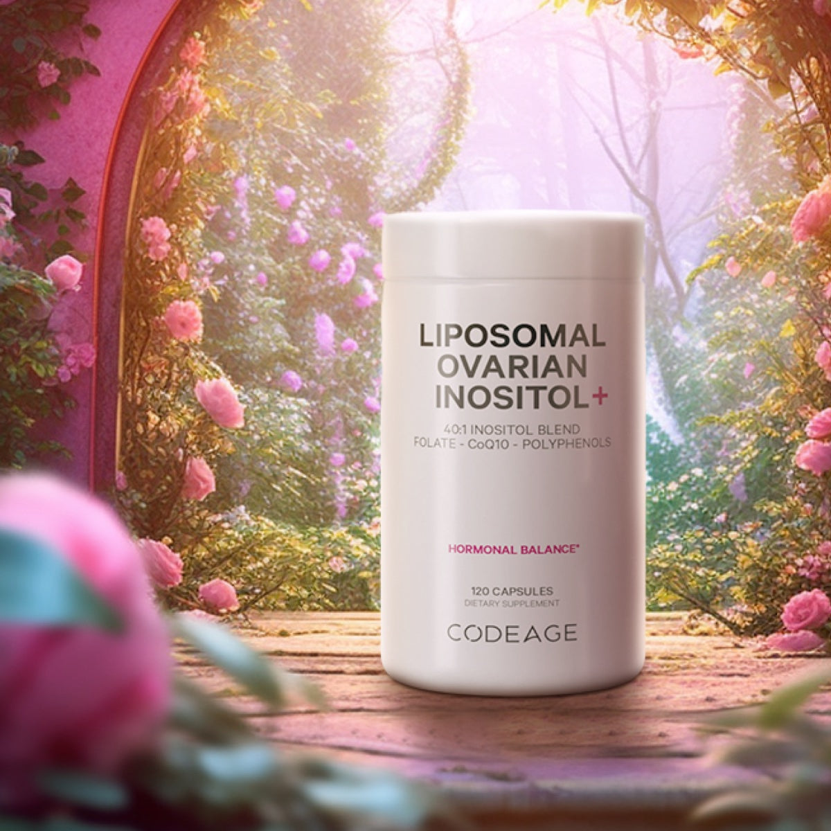 Codeage Liposomal Ovarian Inositol  Mio Inositol D Chiro Inositol