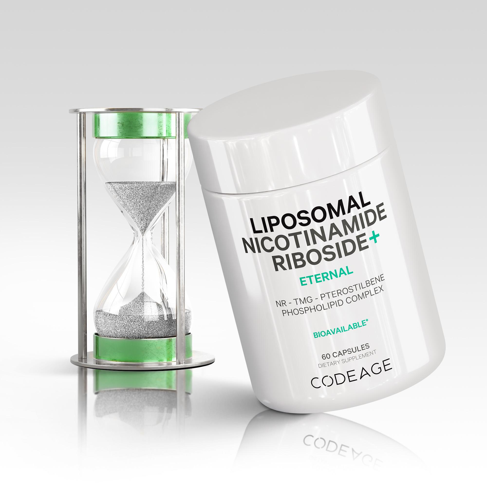 Codeage Liposomal Nicotinamide Riboside NR+ Supplement Capsule 