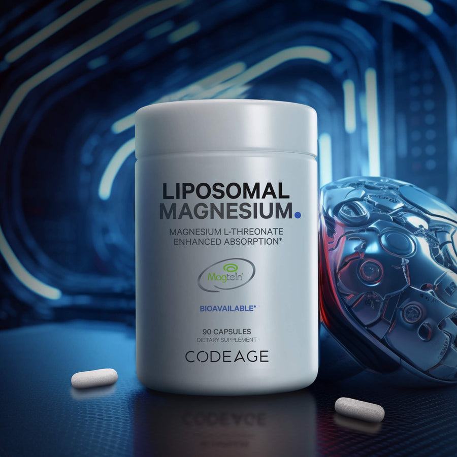 Codeage Liposomal Magnesium Threonate Supplement Formula Capsules 2