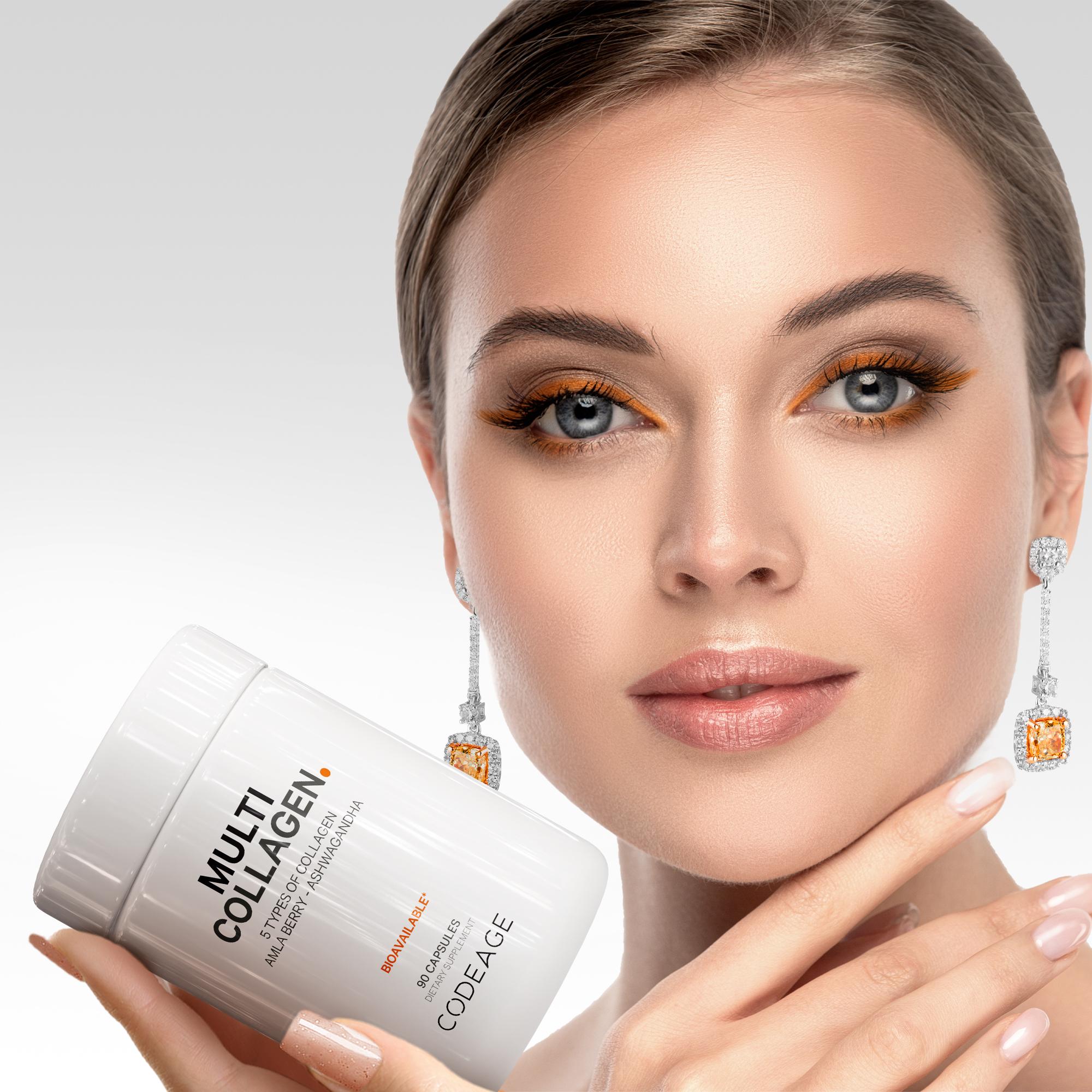 Codeage Multi Collagen Capsules Supplement Hydrolyzed Peptides