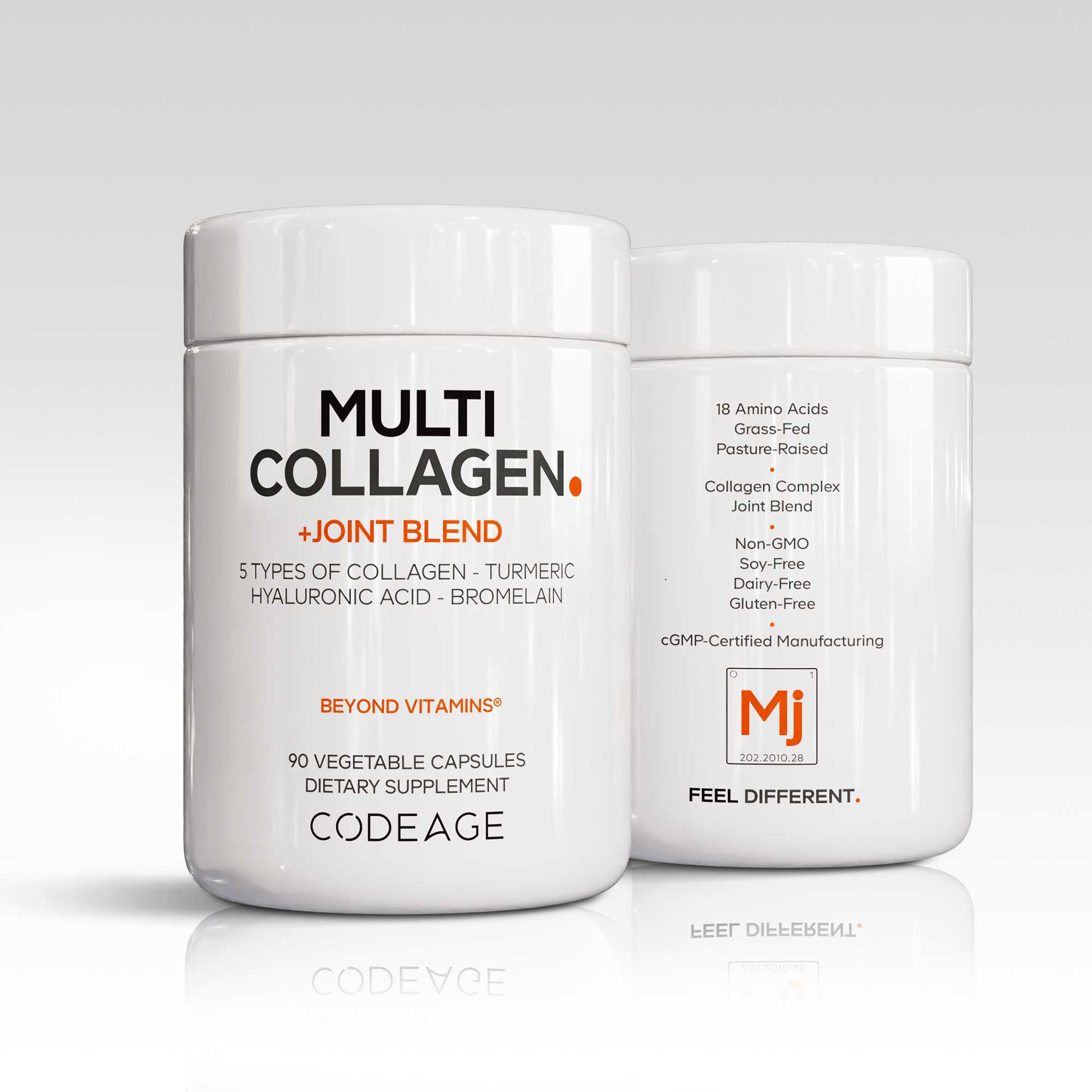 Codeage Multi Collagen Joint Blend Astaxanthin Boswellia Turmeric  bottle