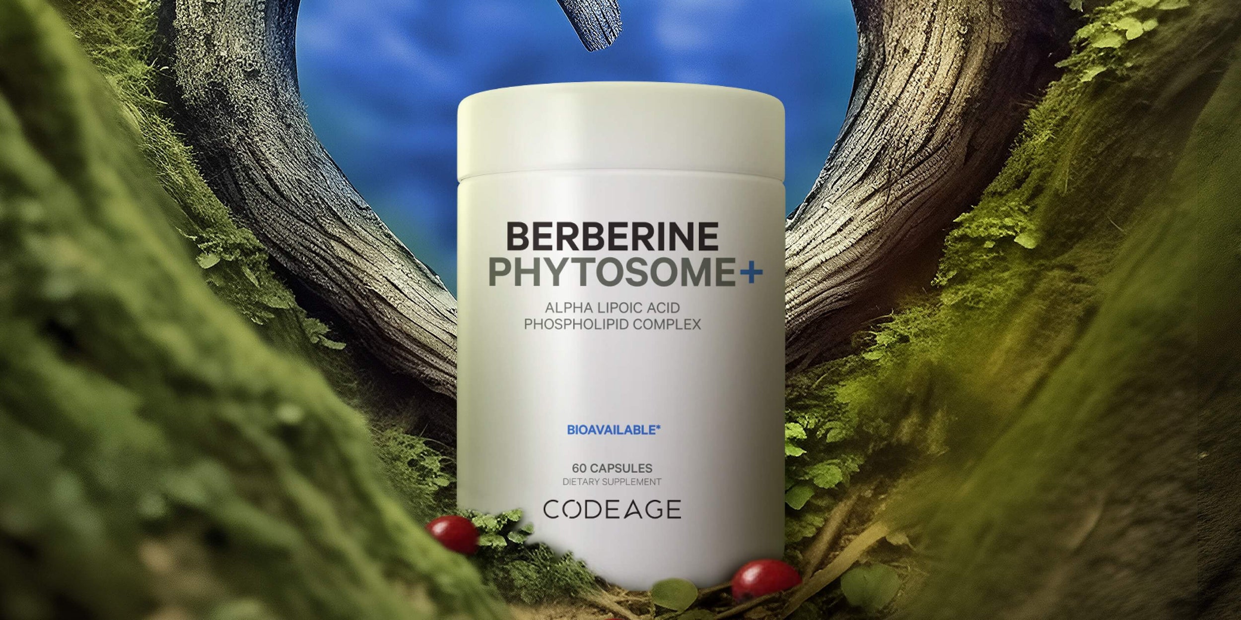 Codeage Liposomal Berberine Phytosome Nutrition Capsule