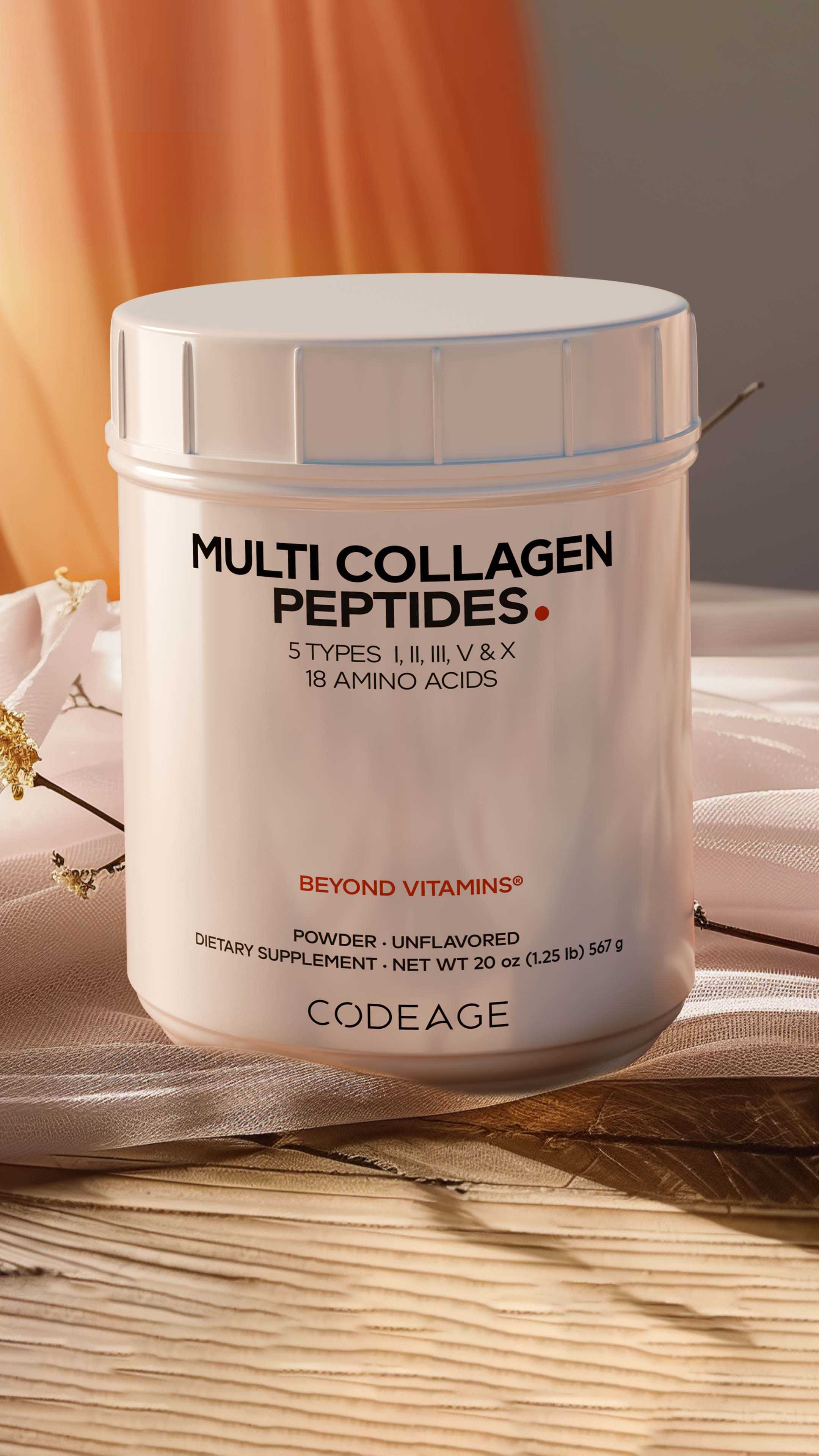 Codeage Multi Collagen Peptides Supplement