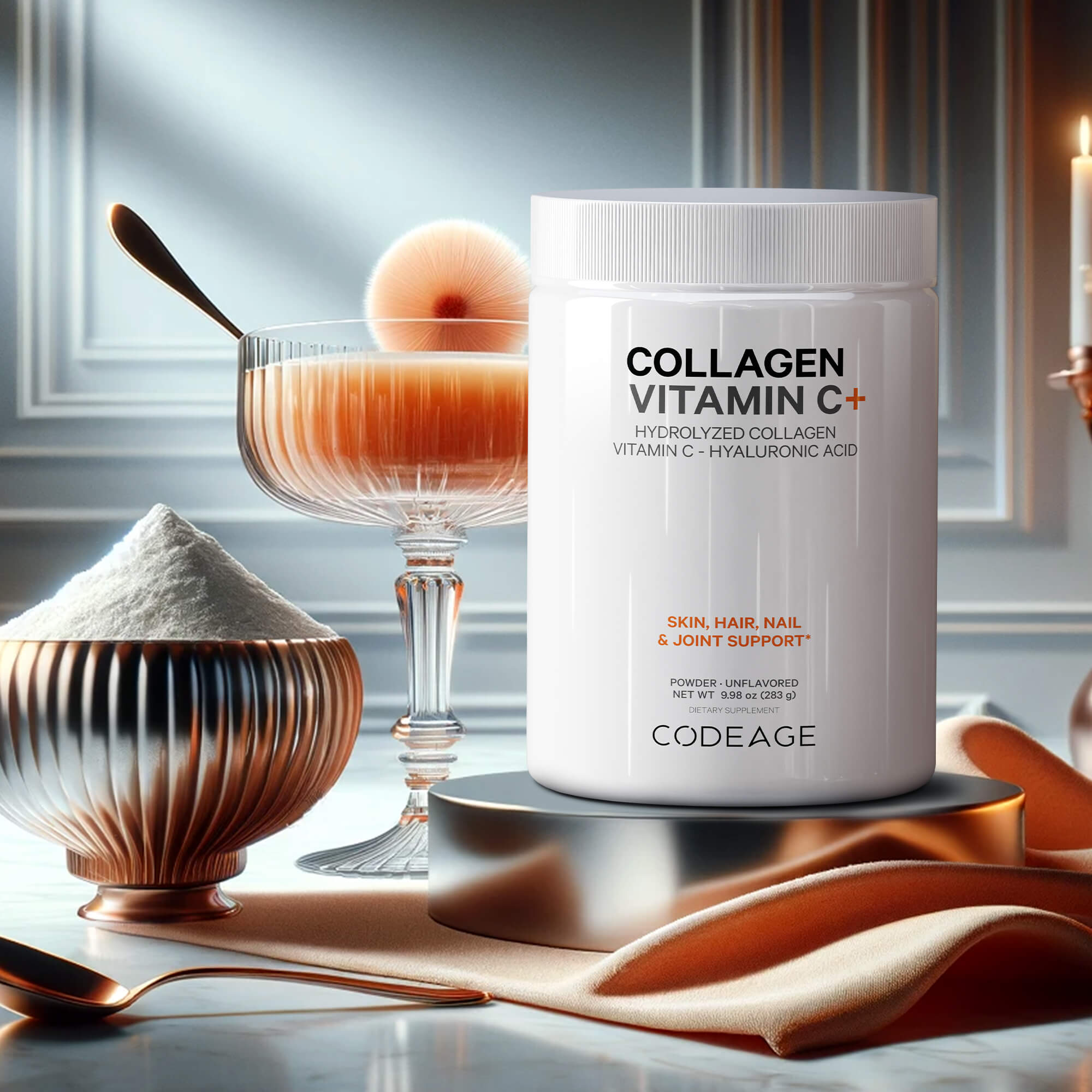 Codeage Collagen Vitamin C Supplement