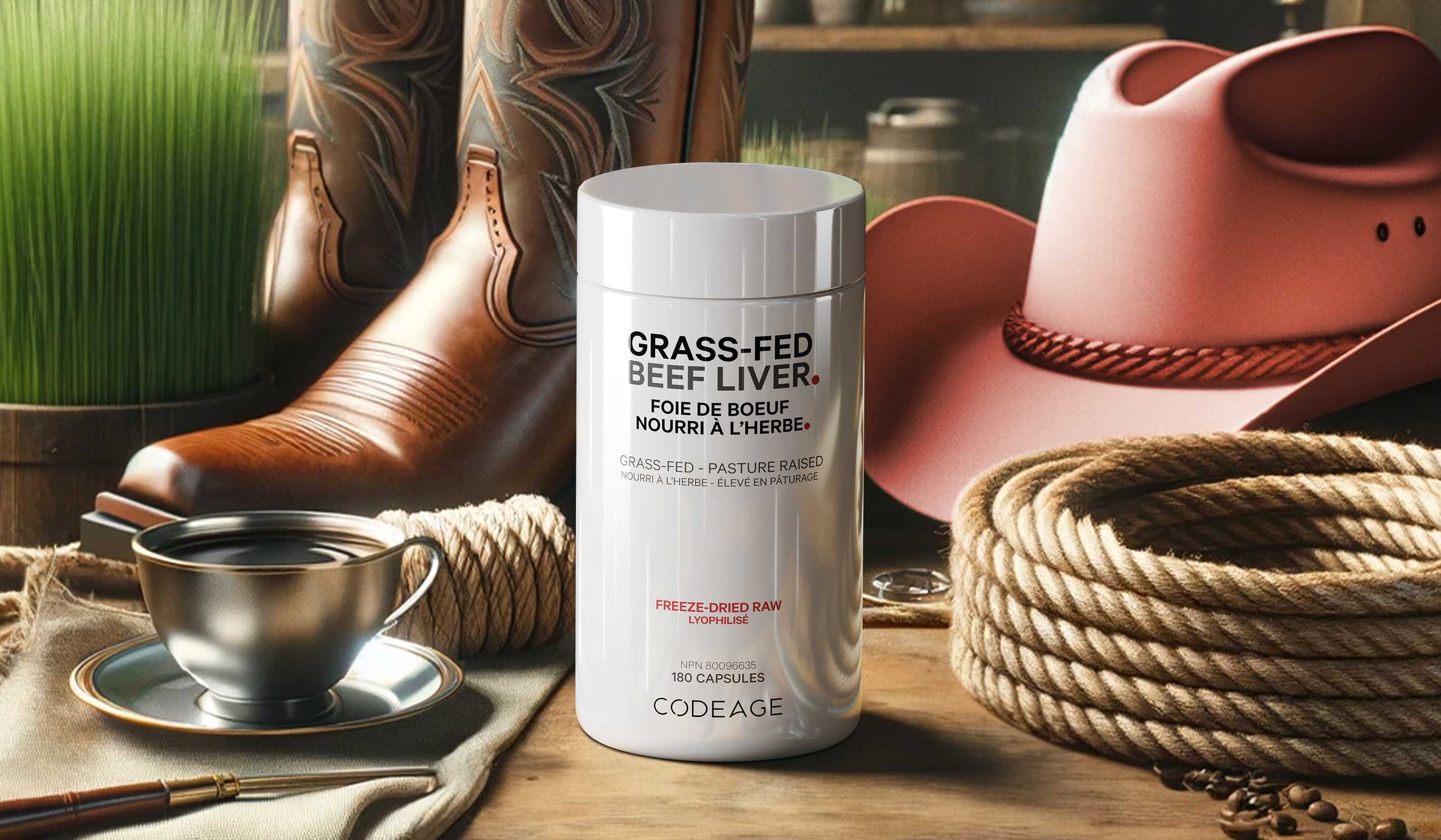 Codeage Grass-Fed Beef Liver Supplement