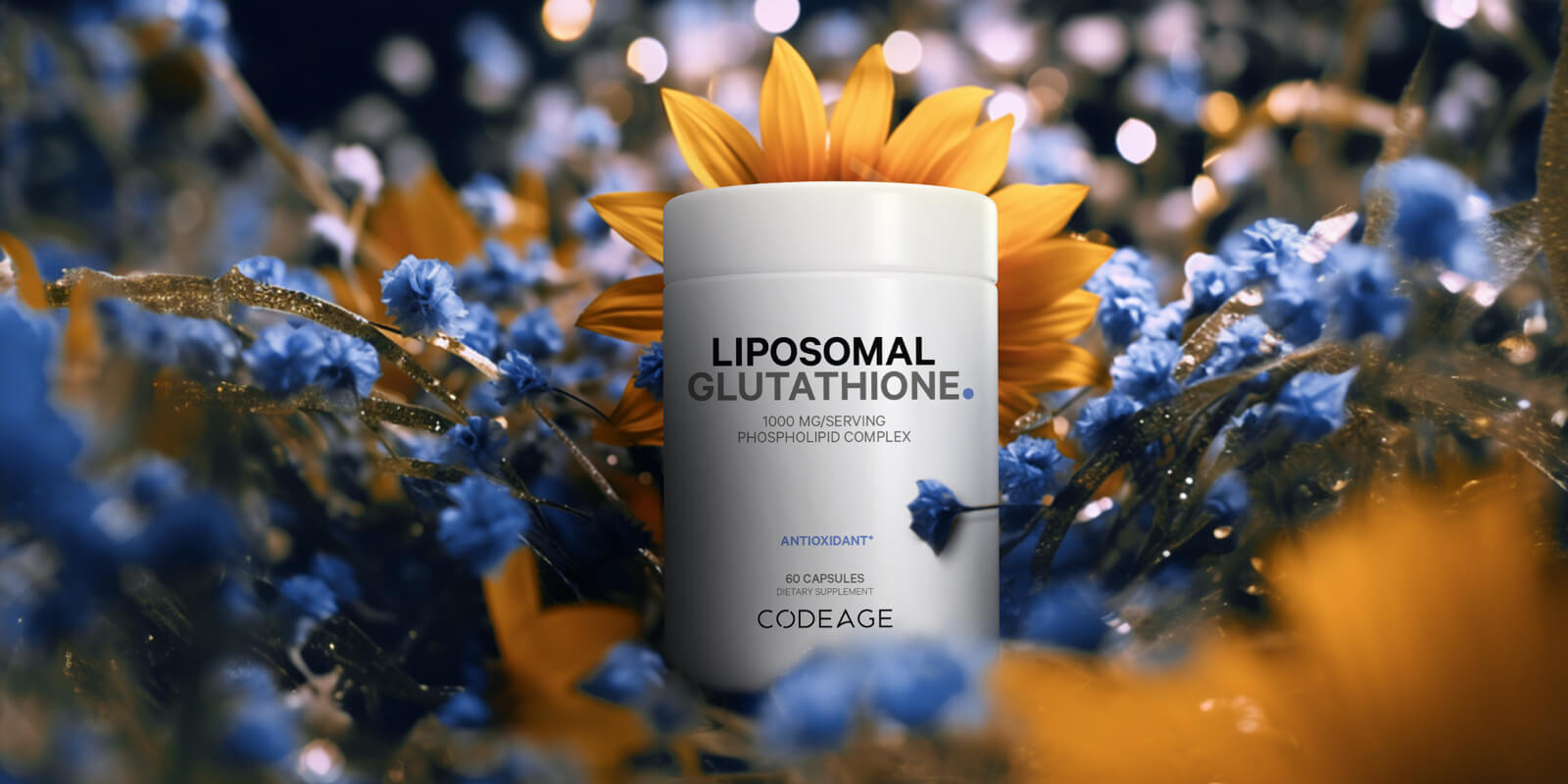 Codeage Liposomal L-Glutathione 1000mg supplement product