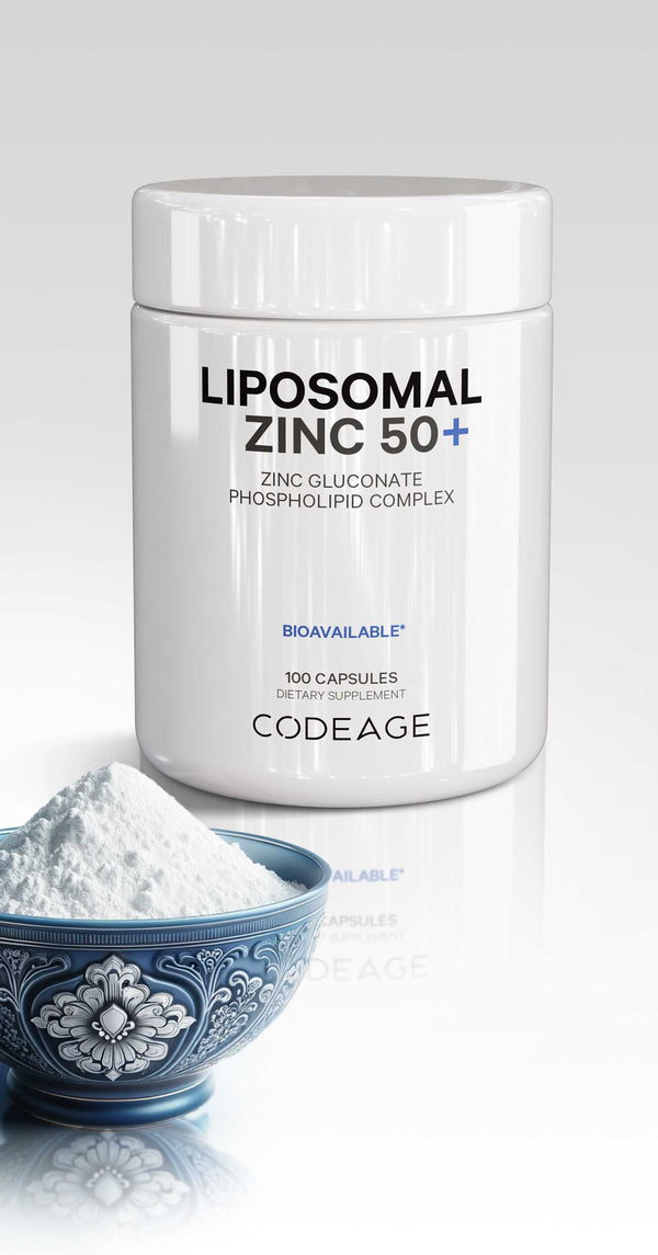 Codeage Minerals Collection Liposomal Zinc 50