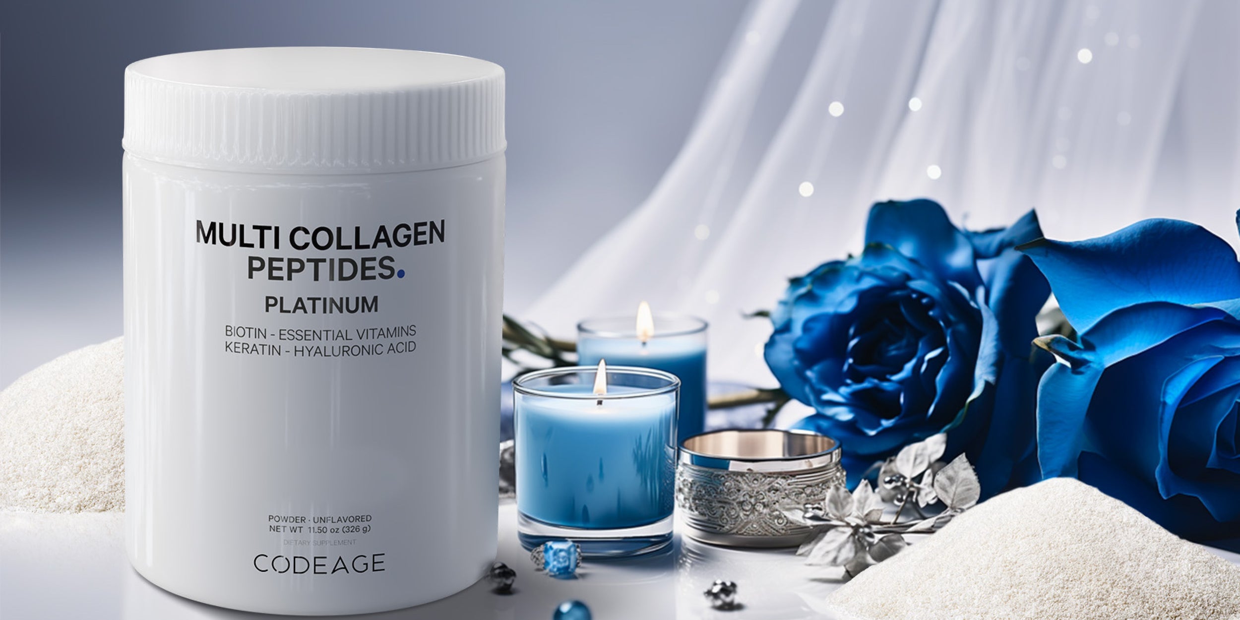 Codeage Multi Collagen Platinum Supplement solo