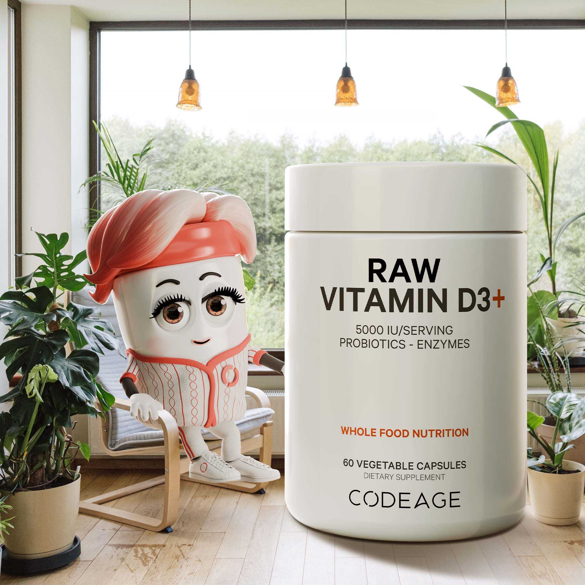 Codeage Raw Vitamin D3+