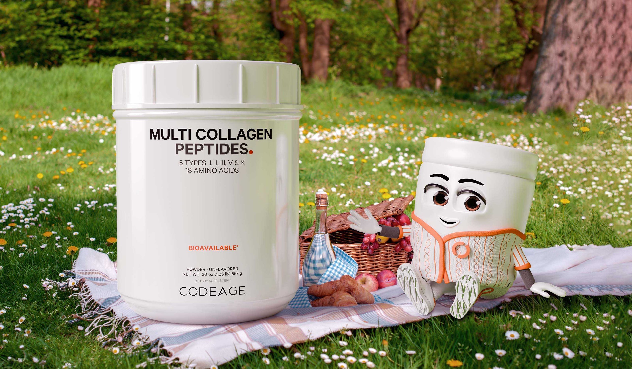 Codeage Multi Collagen Peptides Supplement