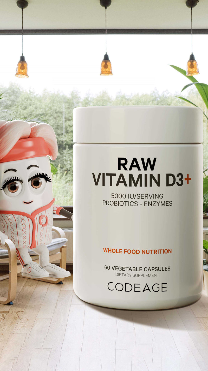 Codeage Raw Vitamin D3+