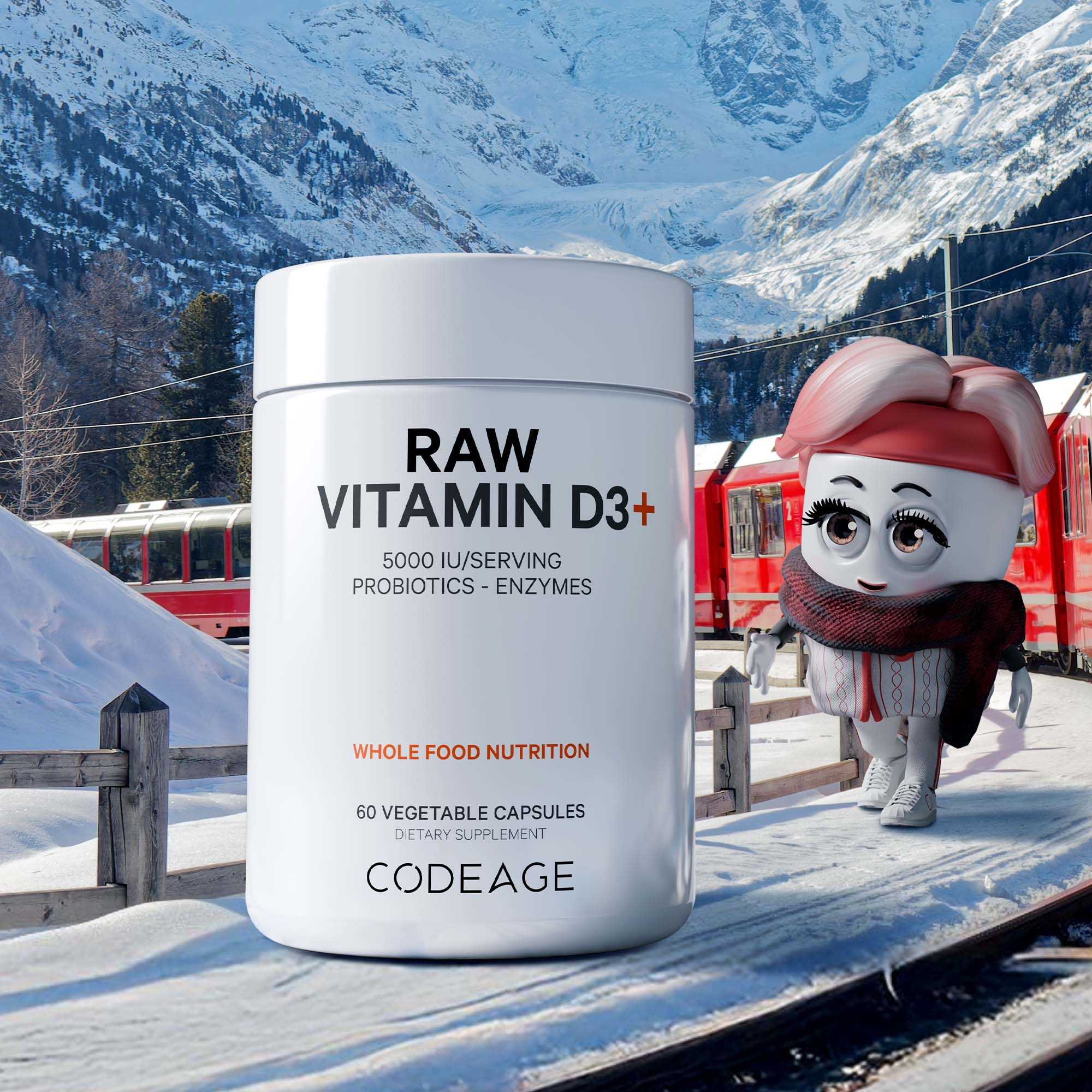 Codeage Raw Vitamin D3+