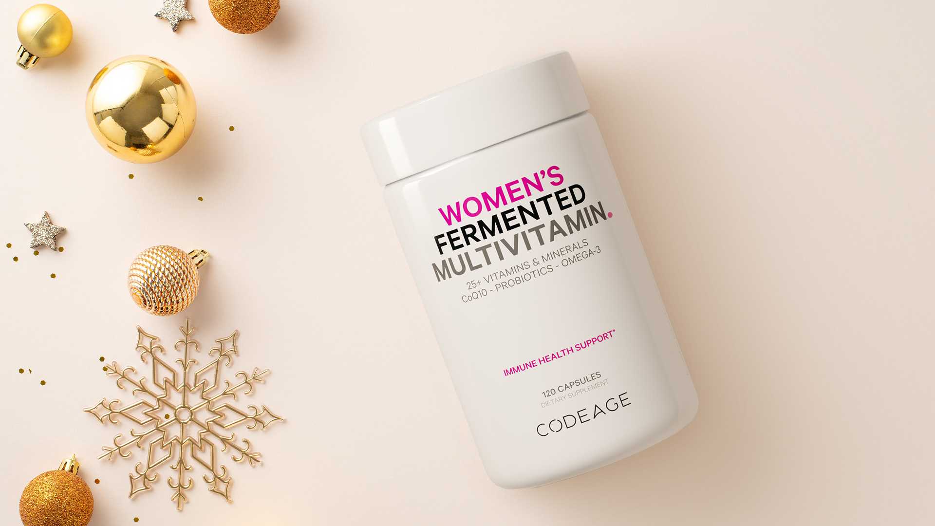 Codeage Women Multivitamin Daily Supplement