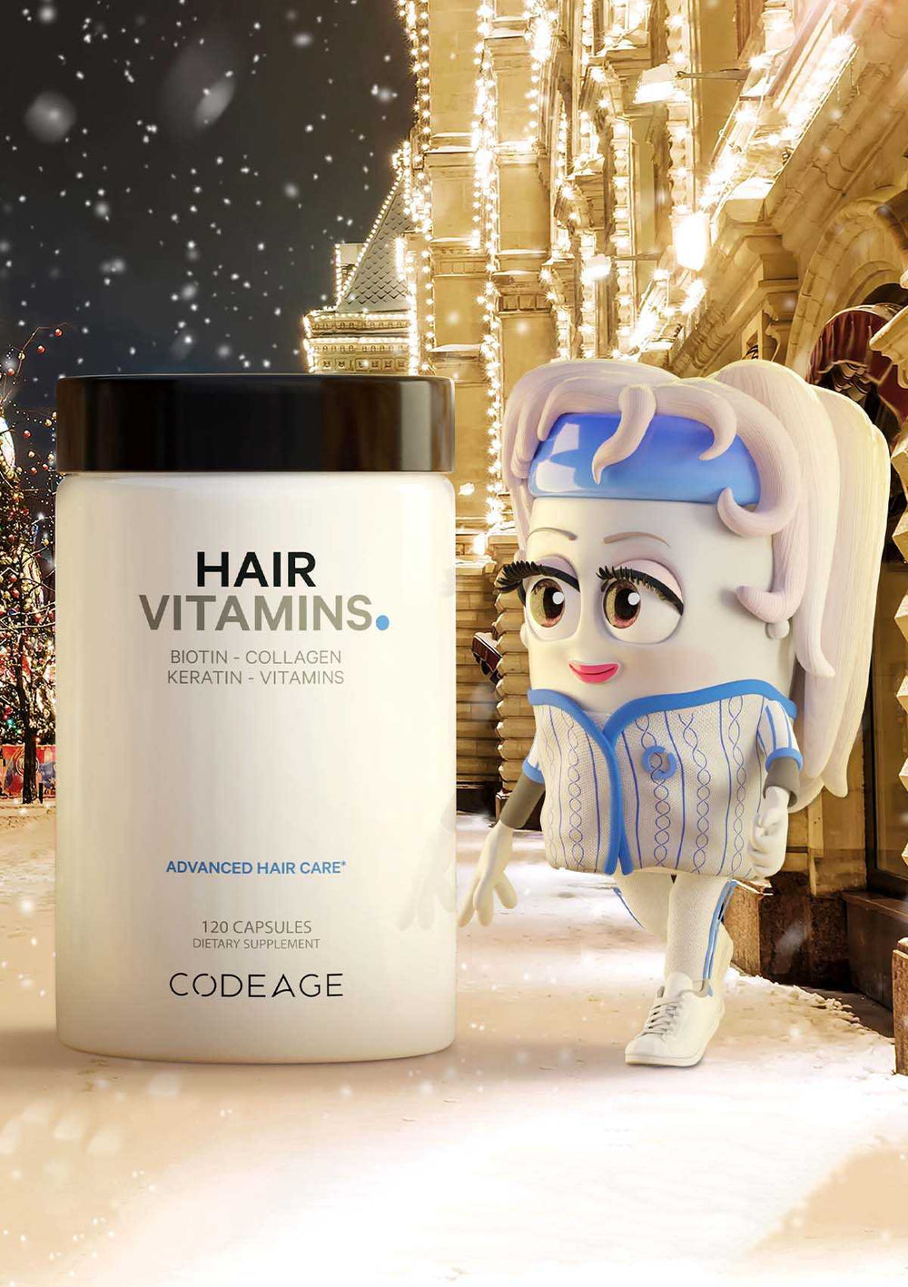 Codeage Hair Vitamins Supplements