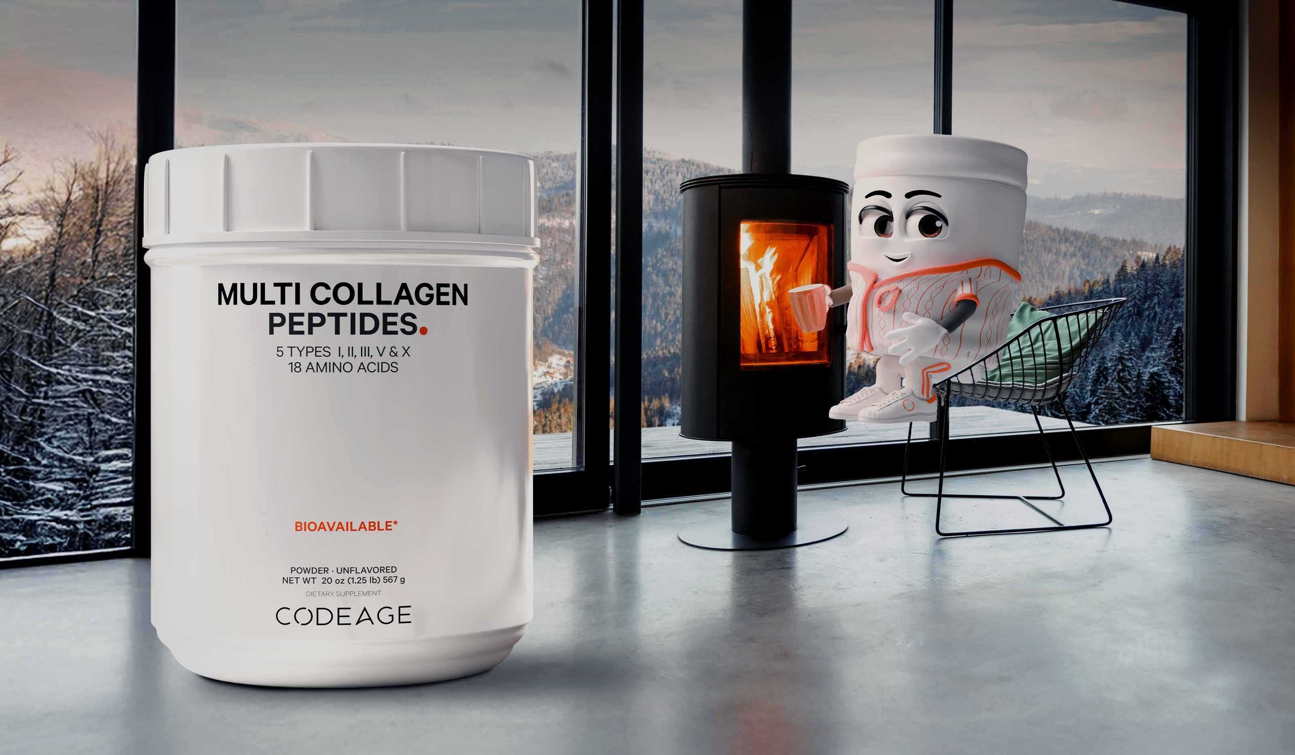 Codeage Multi Collagen Peptides Supplement