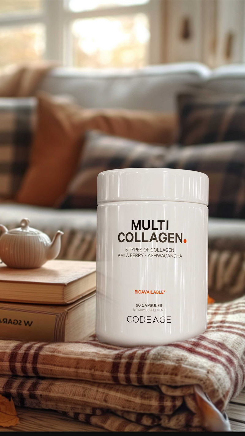 Codeage Multi Collagen Capsules Supplement