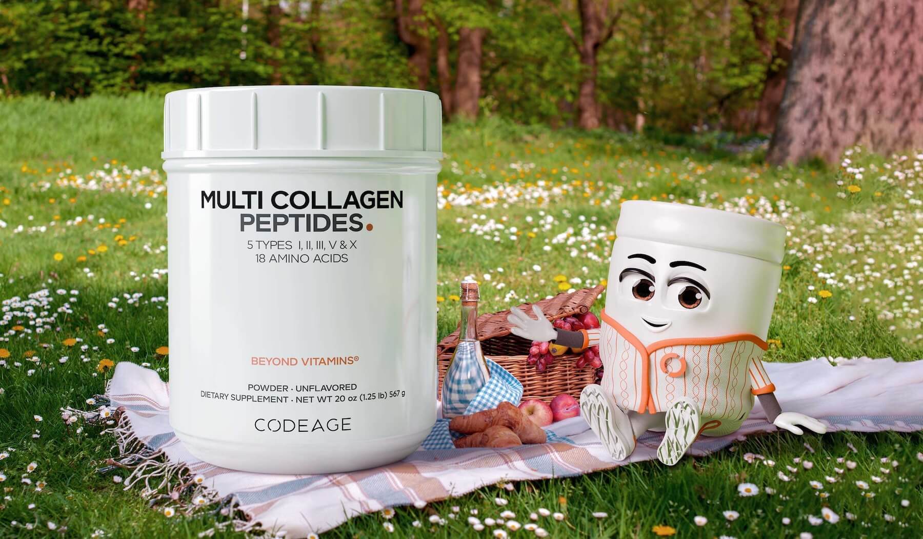 Codeage Multi Collagen Peptides Supplement