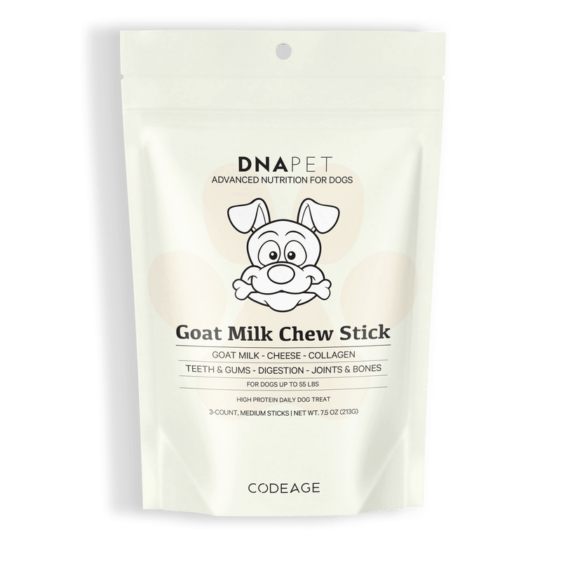 DNA PET Goat Milk Chew stick for dogs medium