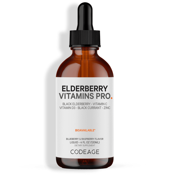 Organic Black Elderberry Liquid Syrup