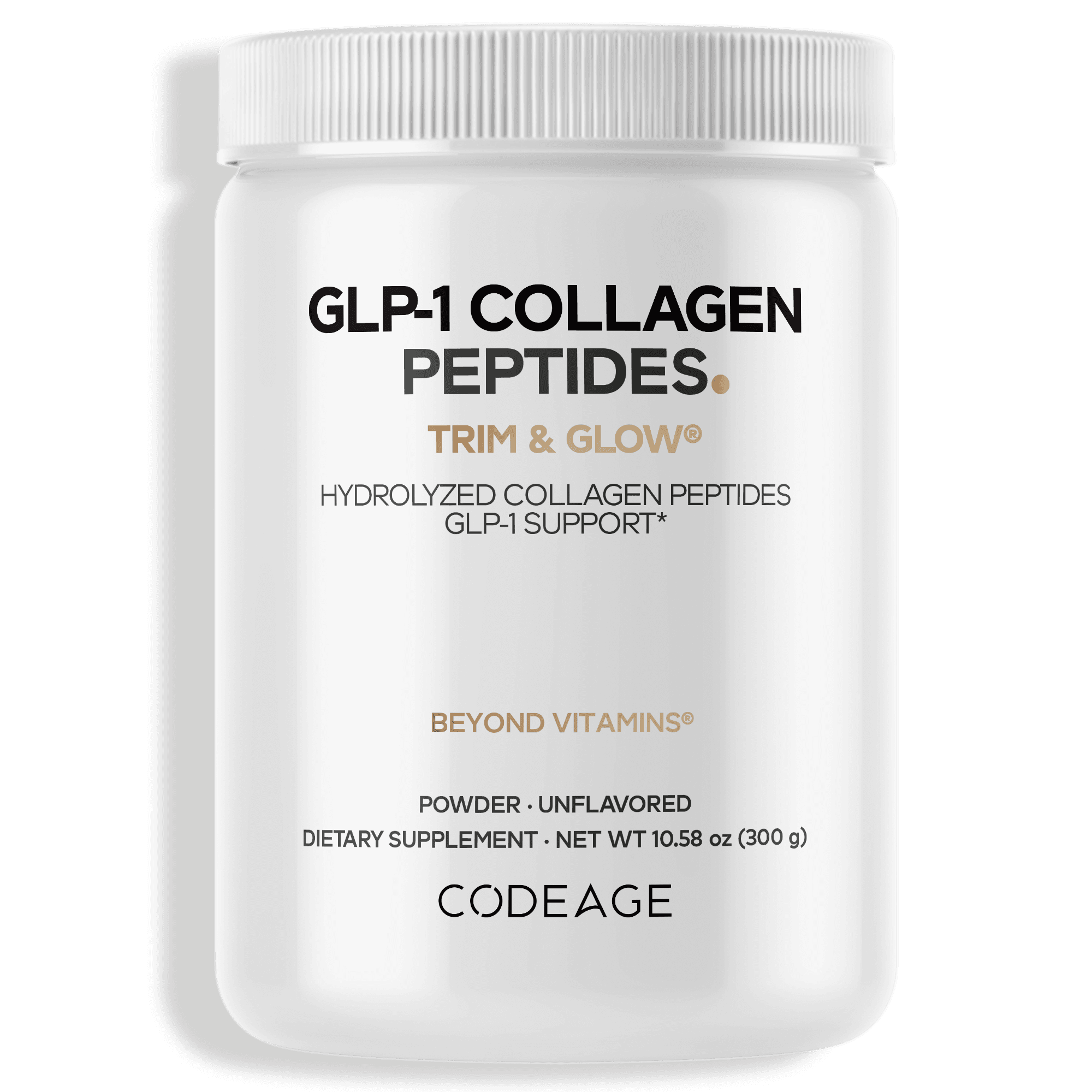 Codeage GLP-1 Collagen Peptides Supplement