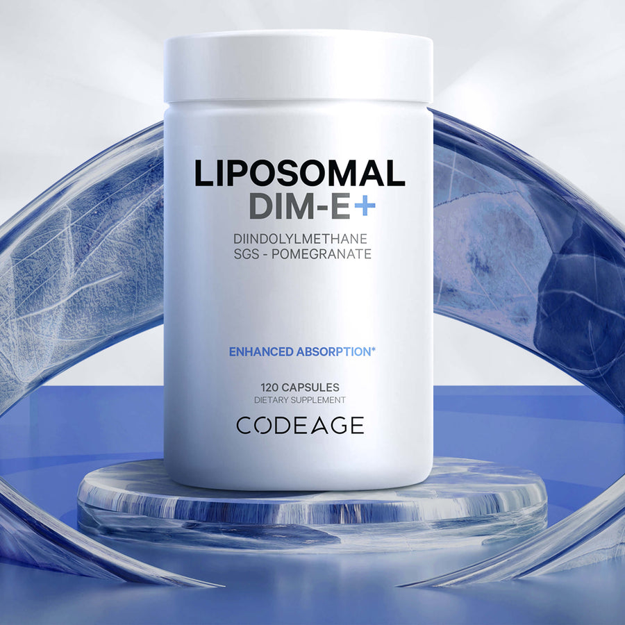 Codeage Liposomal Dim Supplement SGS for women men Vitamin E isomers formula