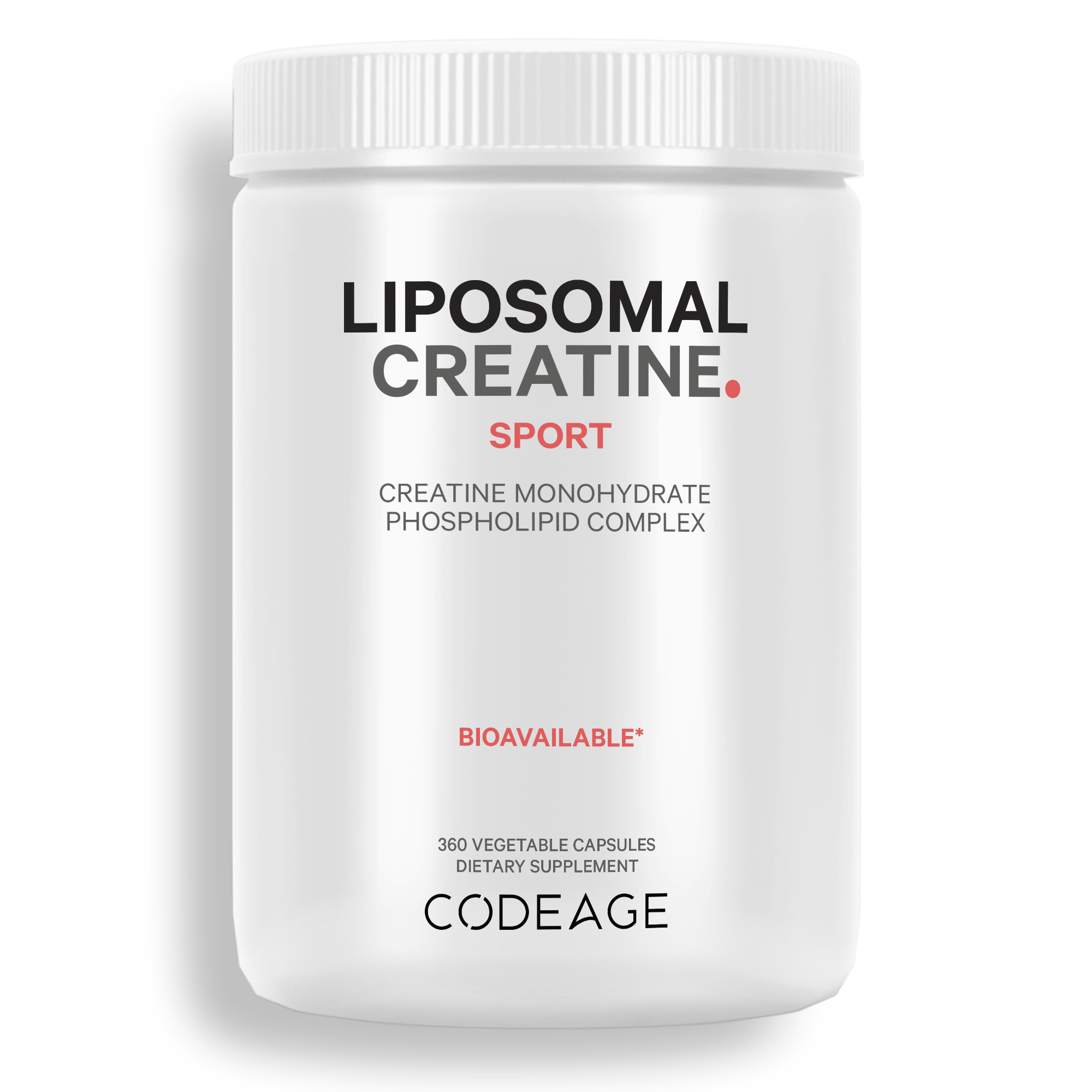 Codeage Liposomal Creatine monohydrate capsules micronized