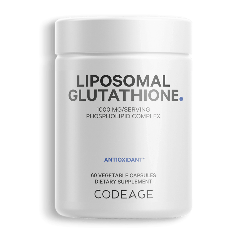 Liposomal Glutathione 1000 mg, GlutaONE™ Antioxidant Phospholipid Complex, L-Glutathione Reduced Capsules Supplement, Non-GMO Sunflower Oil & Lecithin Essential Phospholipids