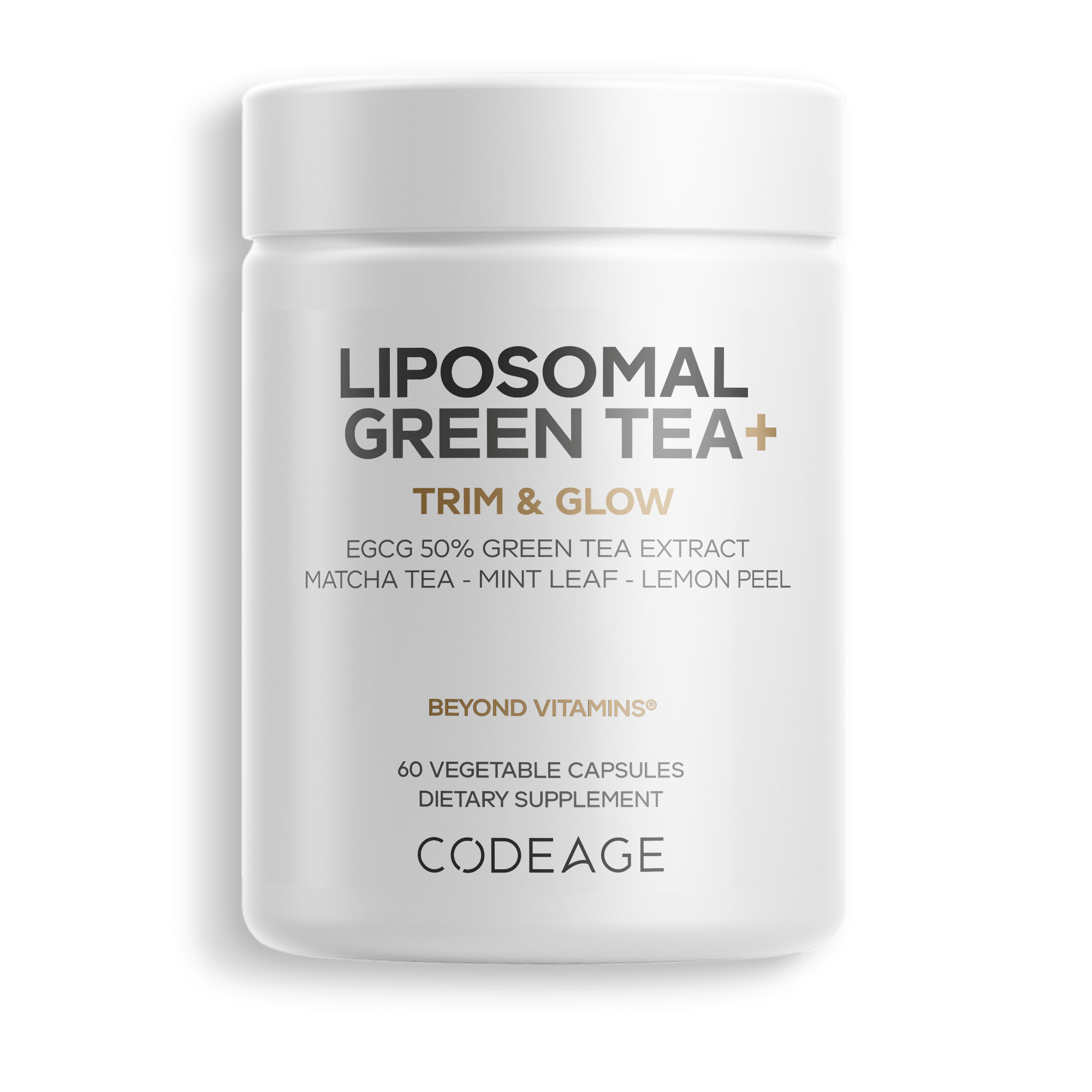 Codeage Liposomal Green Tea+ EGCG 50% Supplement