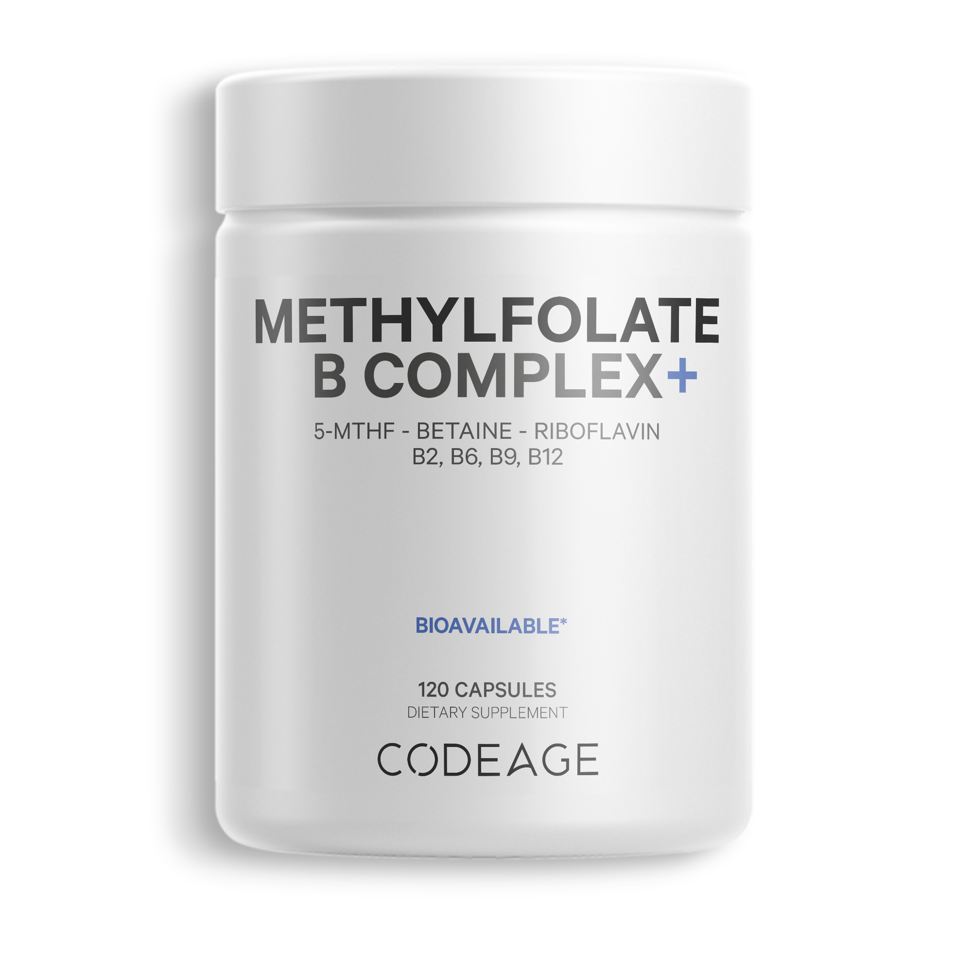 Codeage Methylfolate B Complex Supplement Methylfolate B Complex Vitamins Methylation Cycle Capsules Methylation Nutrition Supplement