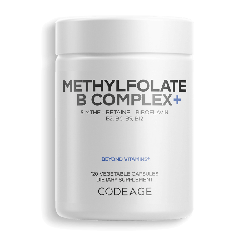 Codeage Methylfolate B Complex Supplement Methylfolate B Complex Vitamins Methylation Cycle Capsules Methylation Nutrition Supplement