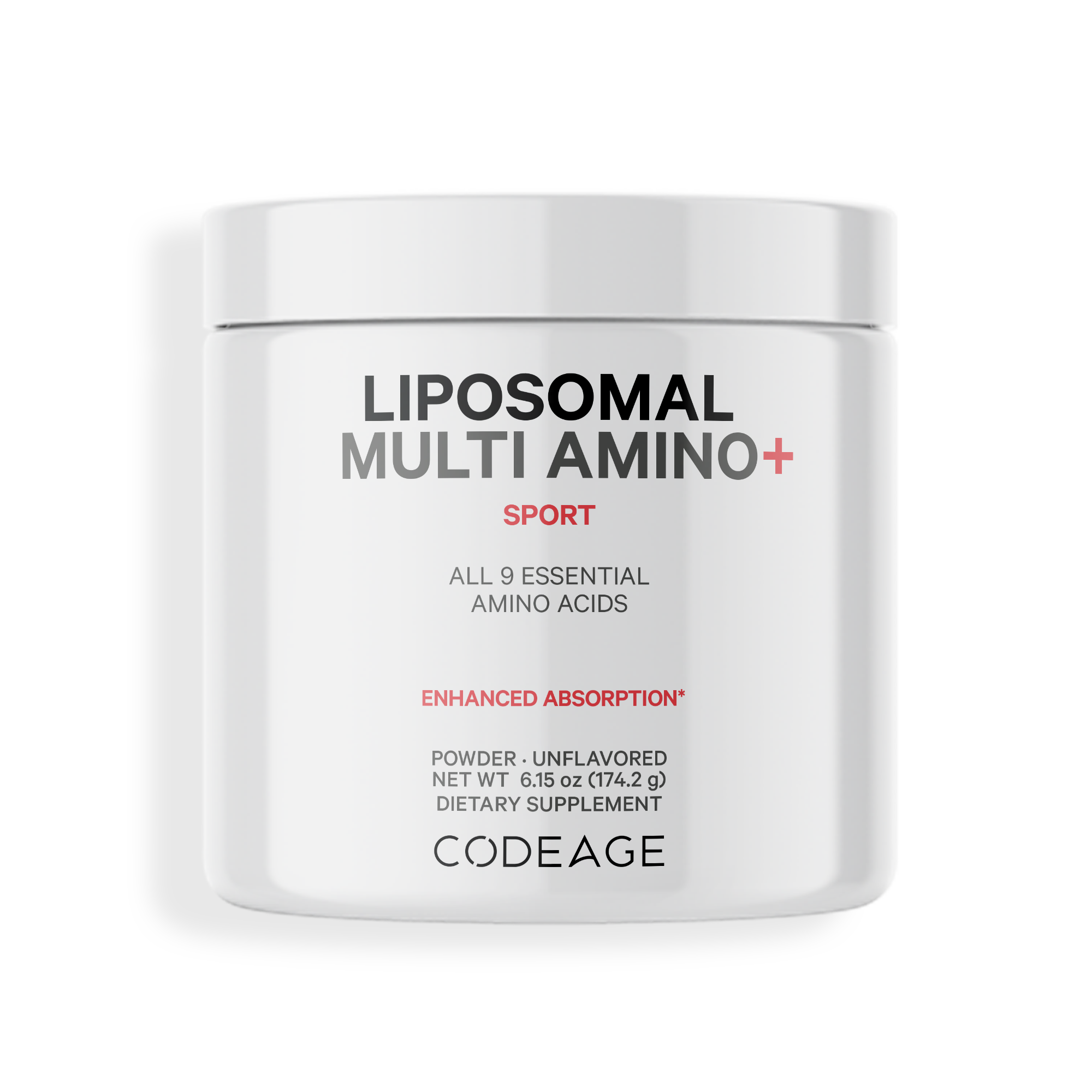 Codeage Liposomal Multi Amino Acids BCAA supplement EAA powder supplement all 9 essential amino acids