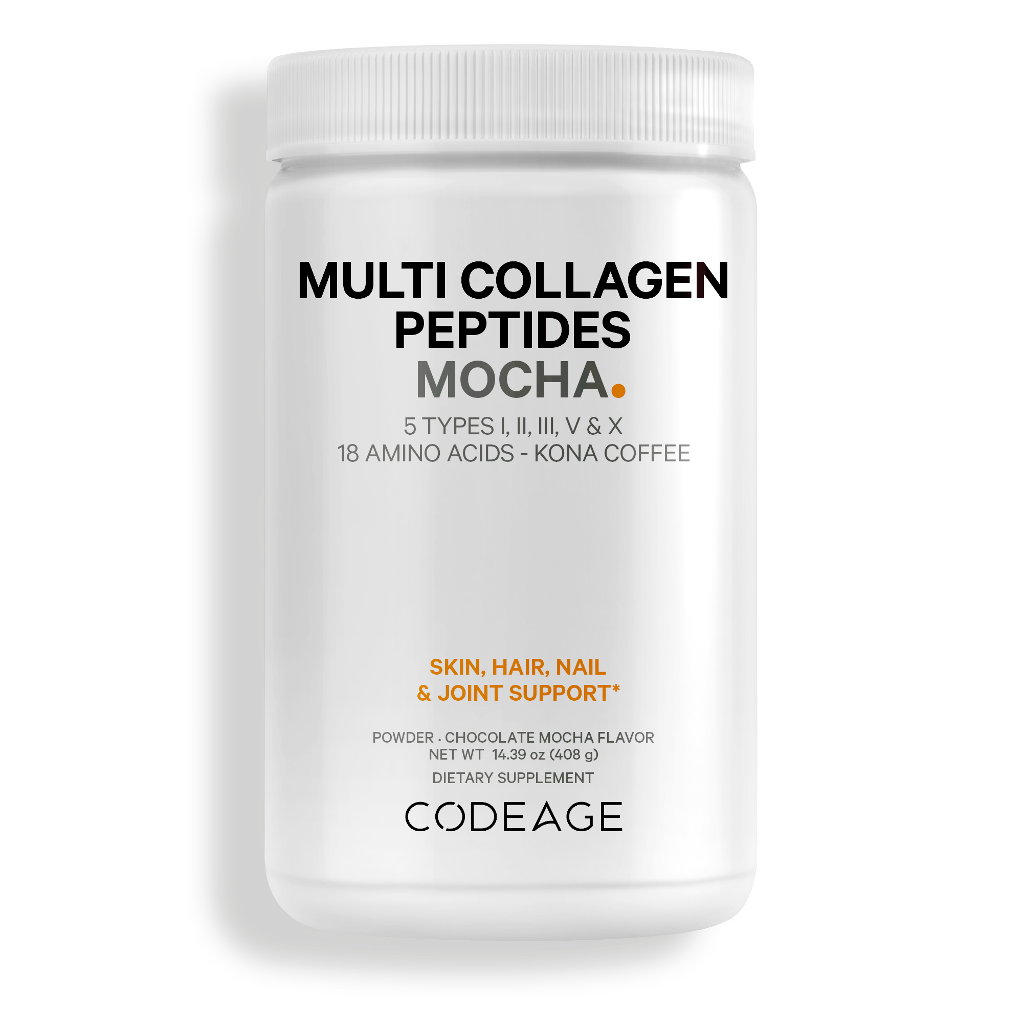 Codeage Multi Collagen Pocha Peptides Hydrolyzed Front Supplement