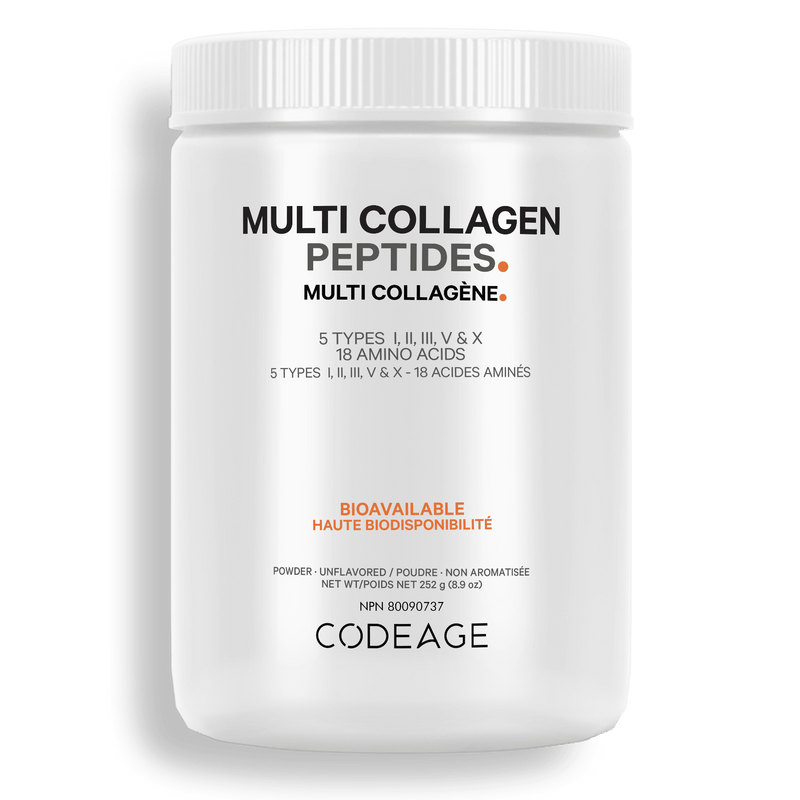 Codeage Canada Multi Collagen Powder Protein Hydrolyzed All In One Supplement Front