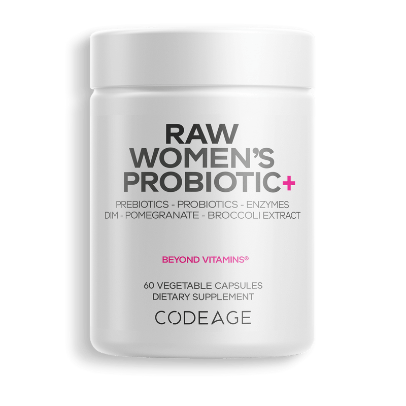 Codeage Raw Women's Probiotic+ Supplement