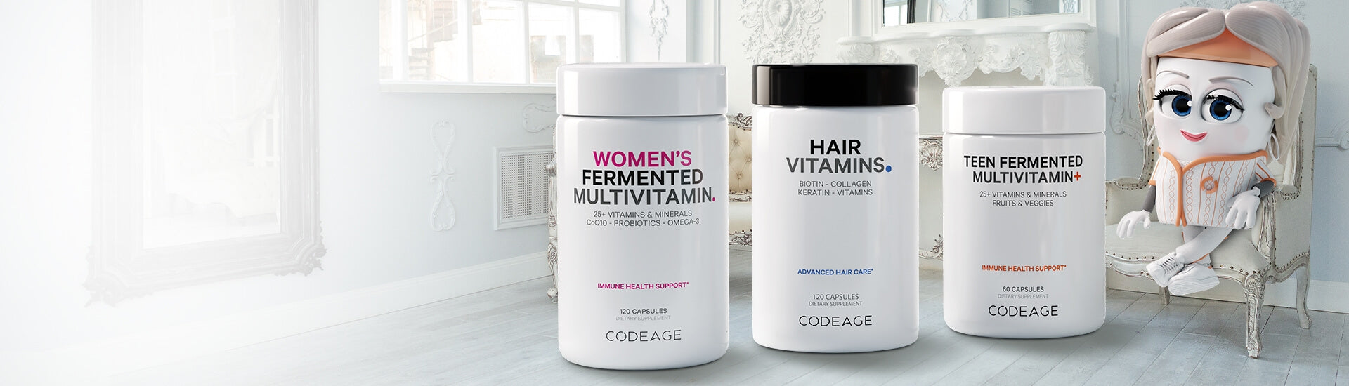 Codeage Vitamins Multivitamins Collection