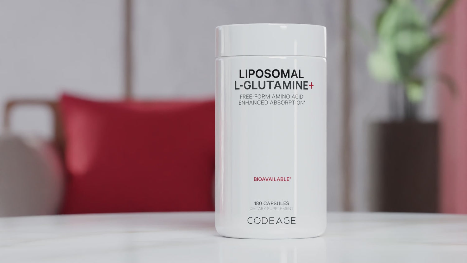 Codeage Liposomal L-Glutamine Supplement