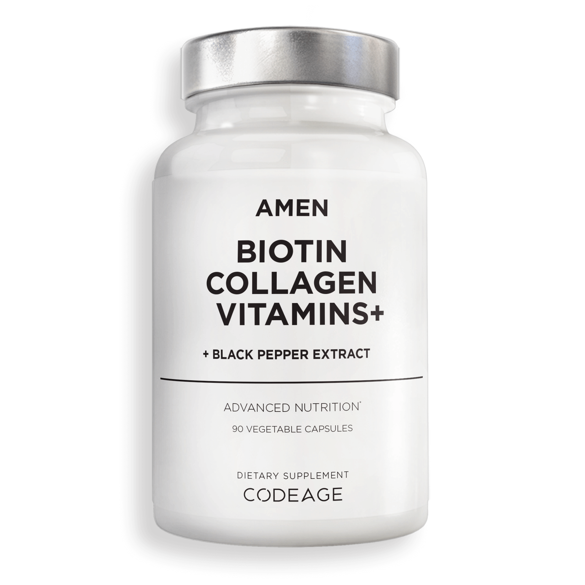 Amen Biotin Collagen Vitamins Keratin hyaluronic acid vitamin C vitamin Esupplement