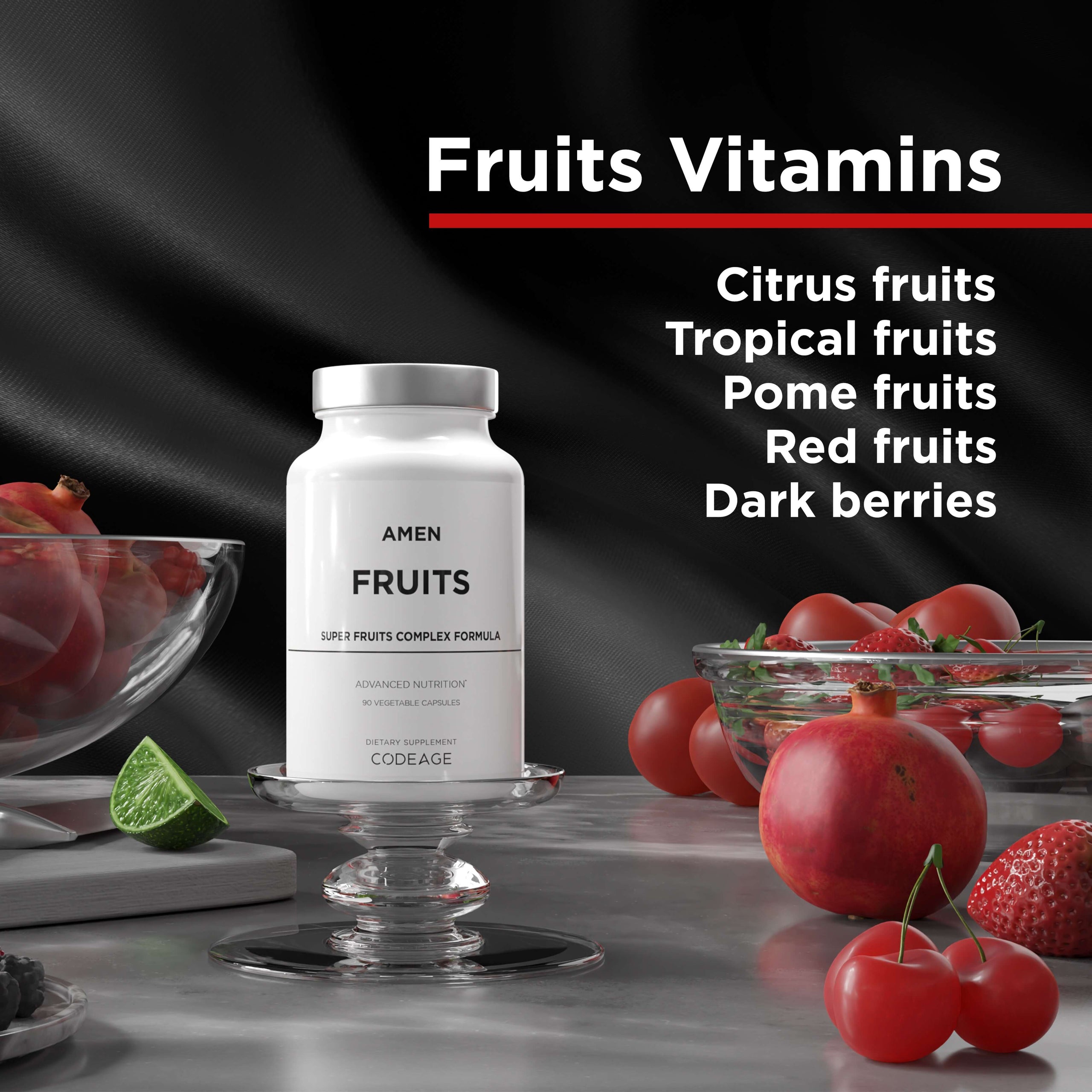 Amen Fruits Vitamins supplement citrus fruits