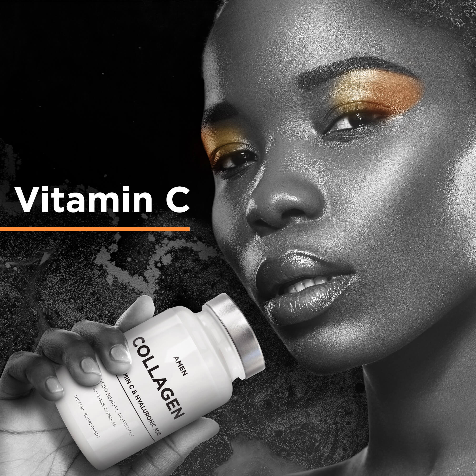 Amen Multi Collagen Supplement Vitamin C Capsule