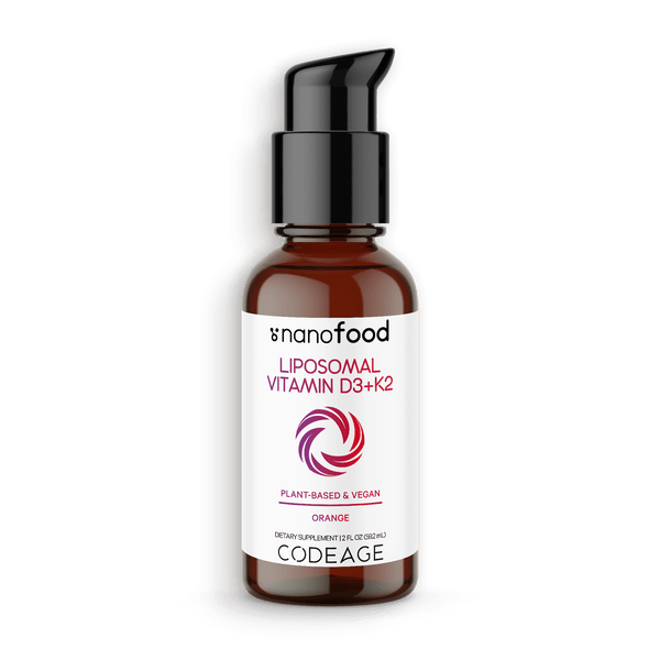 Nanofood Liposomal Liquid Vitamin D3 + K2